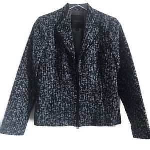 Classiques Entier Grey & Black Blazer Sz S NEW without tags